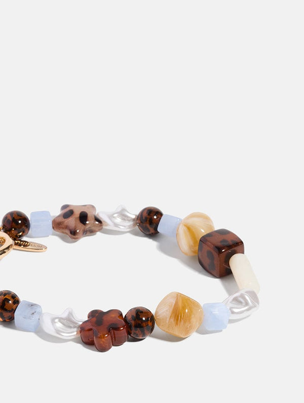 Skinnydip London Tortoise Shell Blue Beaded Charm Strap – Skinnydip London