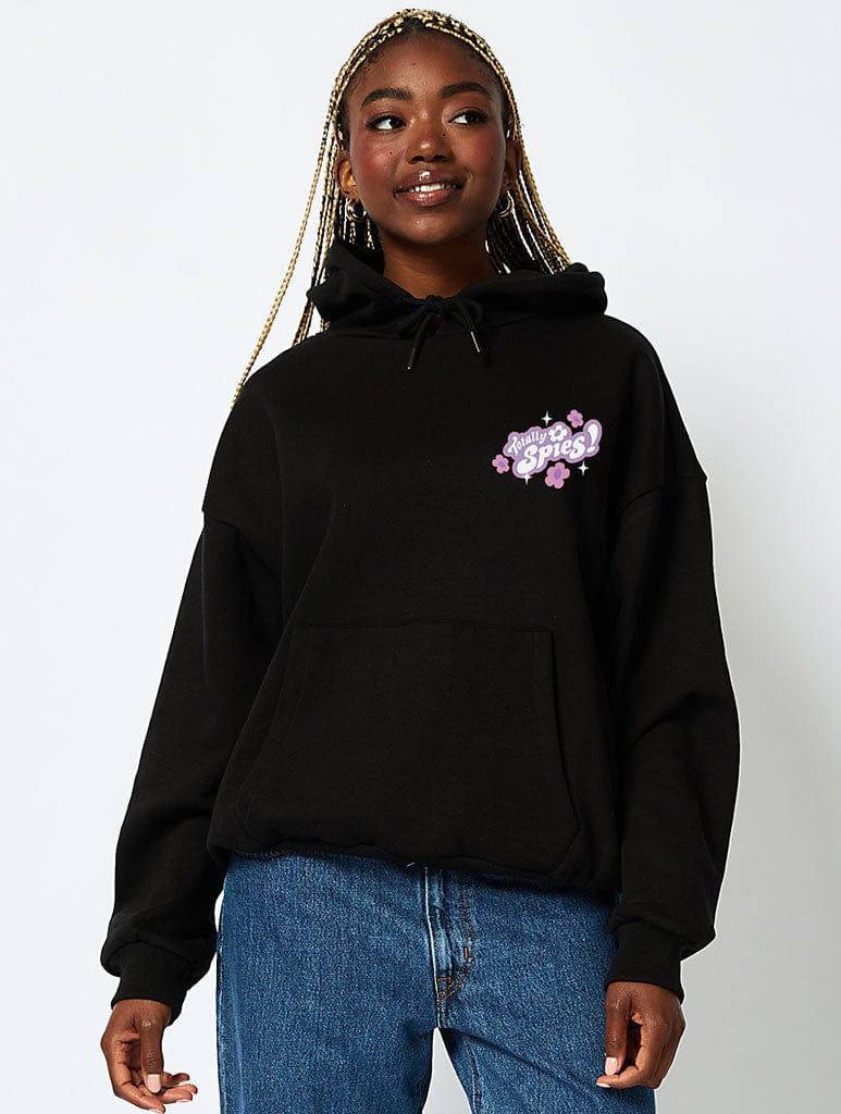 Skinnydip London Totally Spies X Skinnydip Hoodie In Black