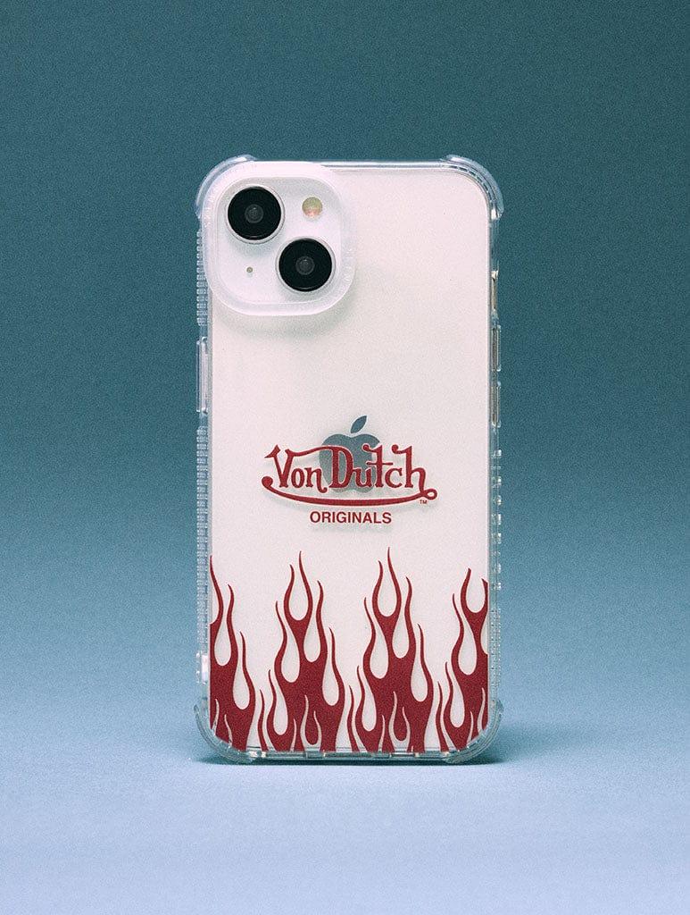 Skinnydip London Von Dutch Red Flame Shock IPhone Case