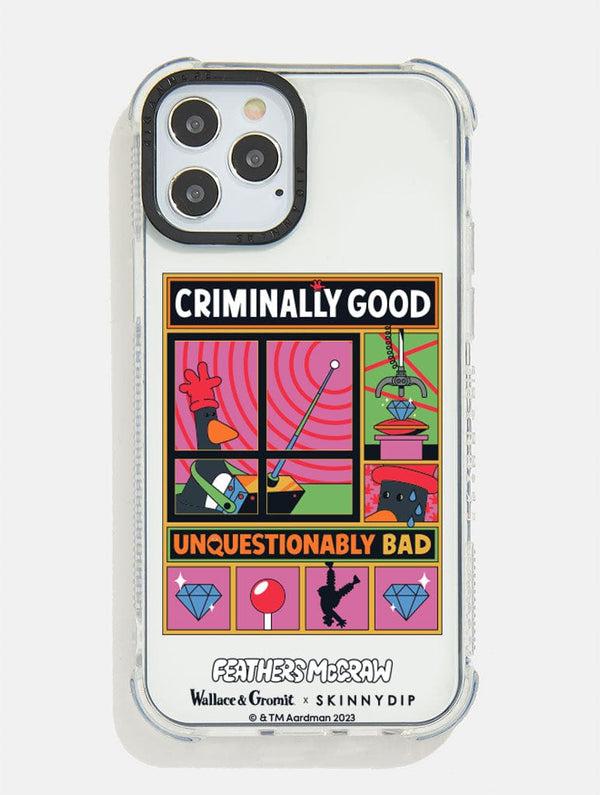 Skinnydip London Wallace & Gromit Criminally Good iPhone Case