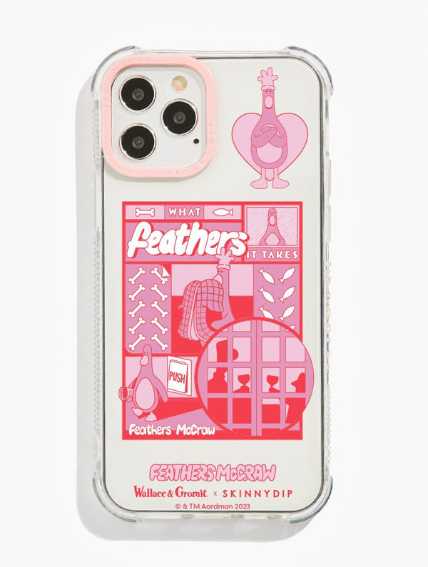 Skinnydip London Wallace & Gromit What Feathers It Takes iPhone Case