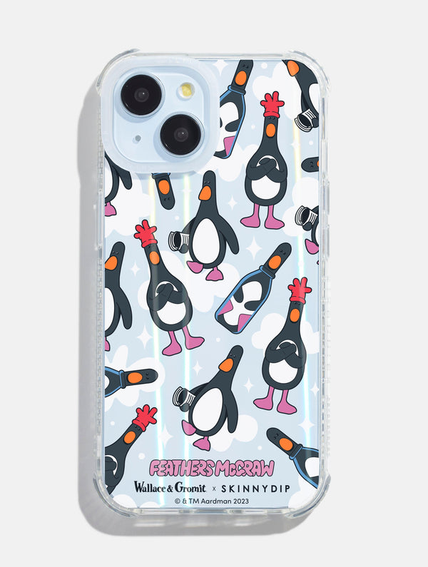 Skinnydip London Wallace & Gromit X Skinnydip Feathers Shock IPhone Case