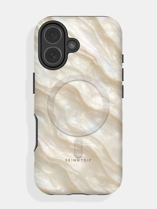 Skinnydip London White Pearl MagSafe Ultra Protective iPhone Case – Skinnydip London