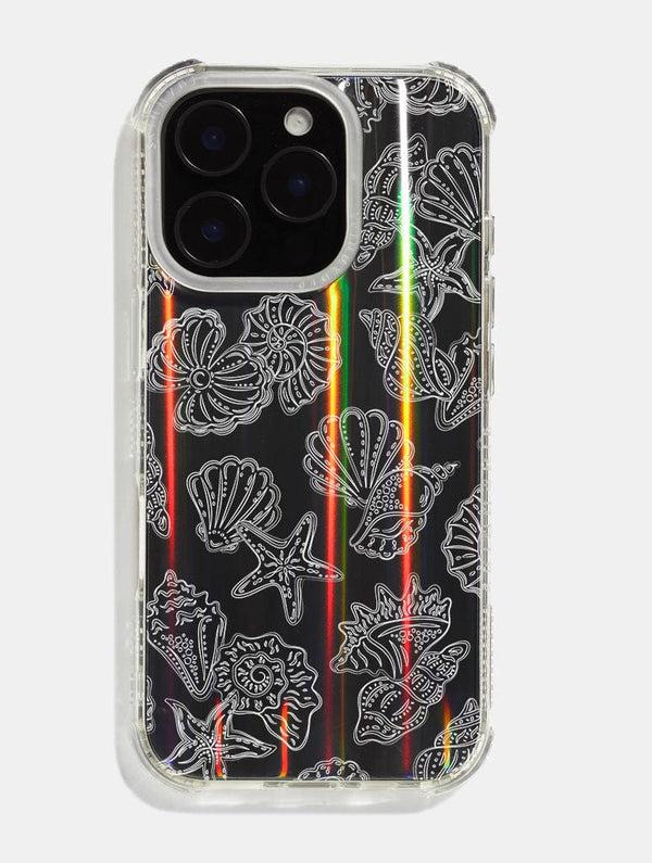 Skinnydip London White Sea Shells Shock iPhone Case