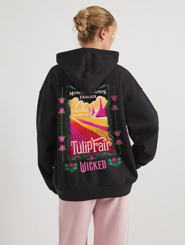 Skinnydip London Wicked x Skinnydip Munchkin Land Hoodie In Black