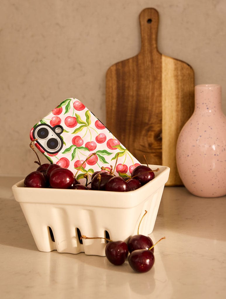 Skinnydip London Wild Cherry Gingham Ultra Protective IPhone Case