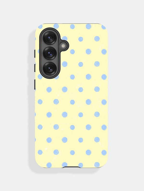 Skinnydip London Yellow And Blue Painted Polka Dot Ultra Protective Samsung Case – Skinnydip London