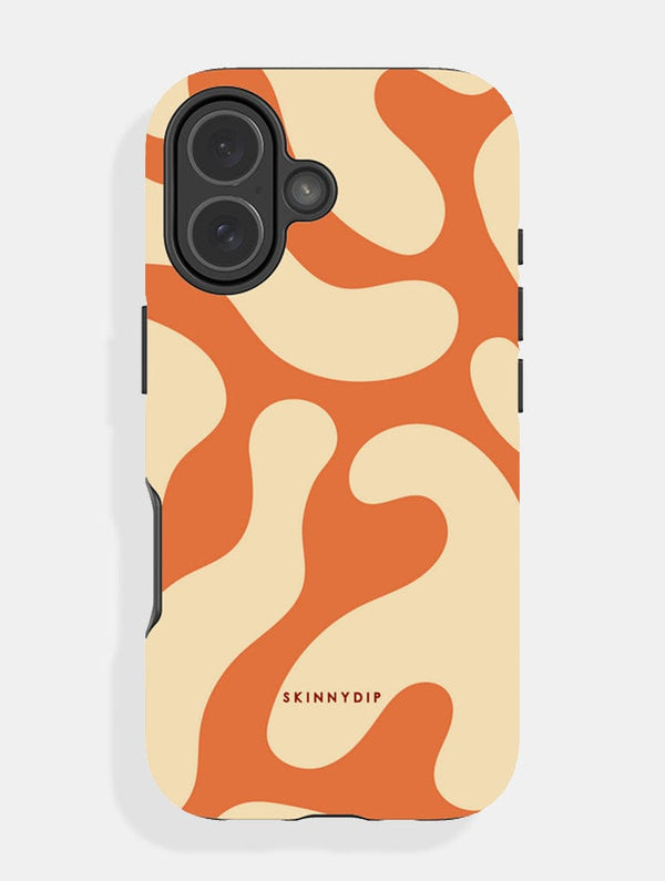 Skinnydip London Yellow and Orange Pattern Ultra Protective iPhone Case – Skinnydip London