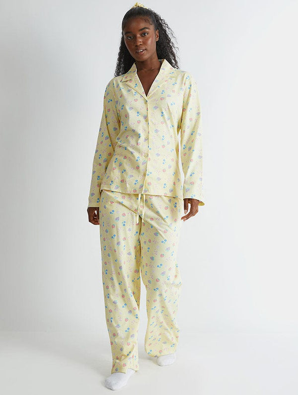 Skinnydip London Yellow Ditsy Fruit Pyjama Set – Skinnydip London
