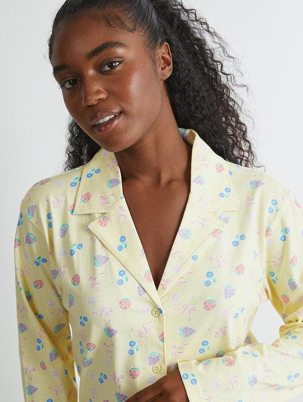 Skinnydip London Yellow Ditsy Fruit Pyjama Set – Skinnydip London