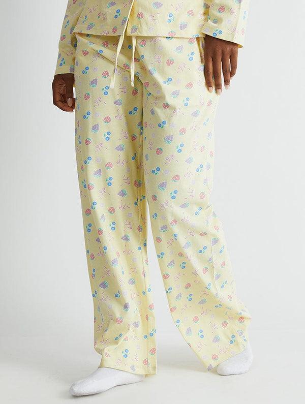 Skinnydip London Yellow Ditsy Fruit Pyjama Set – Skinnydip London