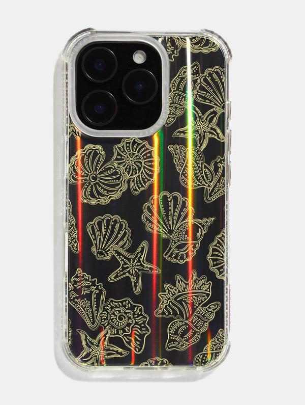 Skinnydip London Yellow Outline Sea Shells iPhone Case – Skinnydip London