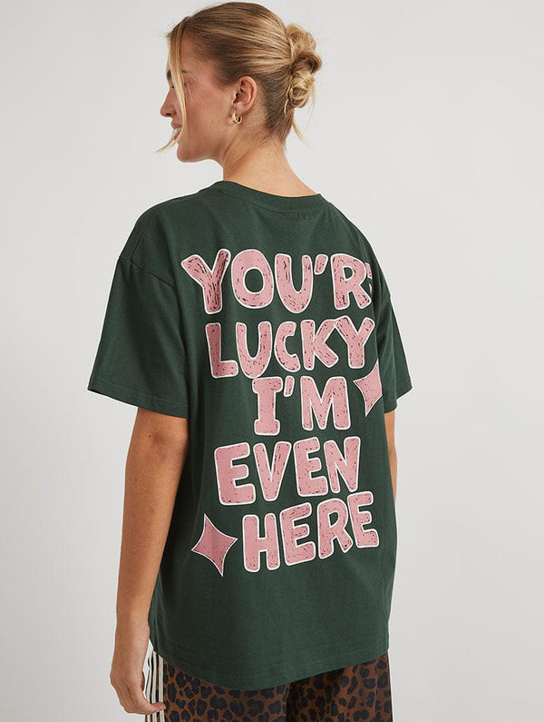Skinnydip London You're Lucky I'm Even Here T-Shirt – Skinnydip London