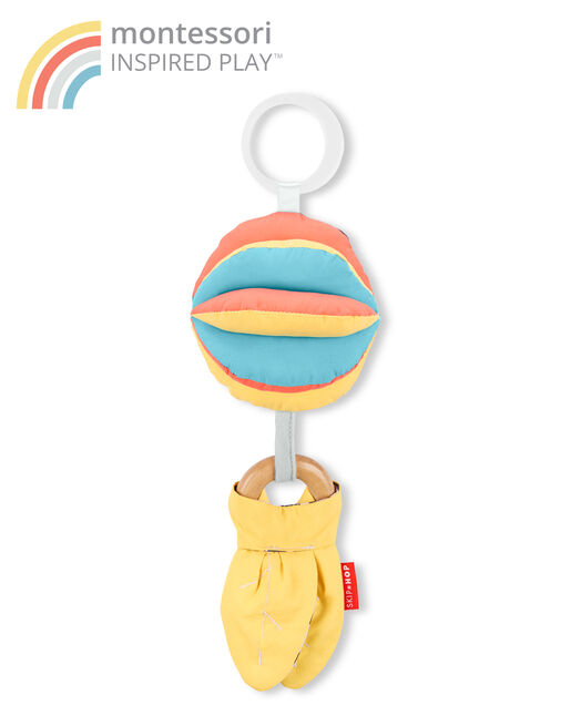 skip hop Baby Discoverosity 3-in-1 Montessori-Inspired Baby Stroller Toy