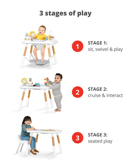 Skip Hop Discoverosity Montessori-Inspired 3-Stage Activity Center & Play Table