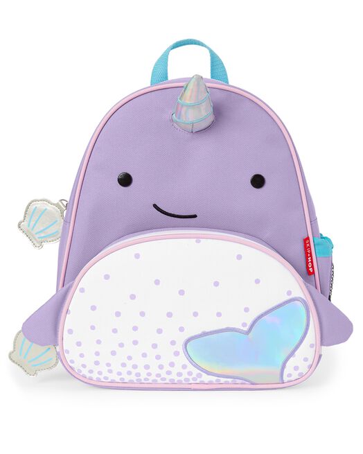 Skip Hop Little Kid 2-Piece Narwhal Backpack & Bento Lunch Box Set
