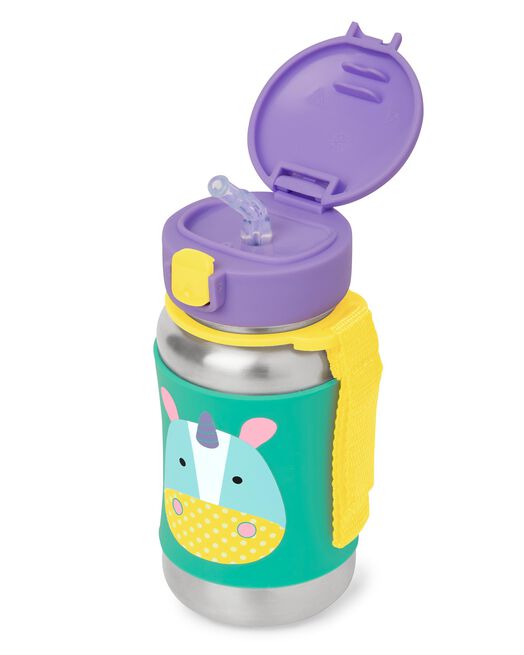 Skip Hop Little Kid 3-Piece Unicorn Backpack Straw Bottle & Snack Cup Set