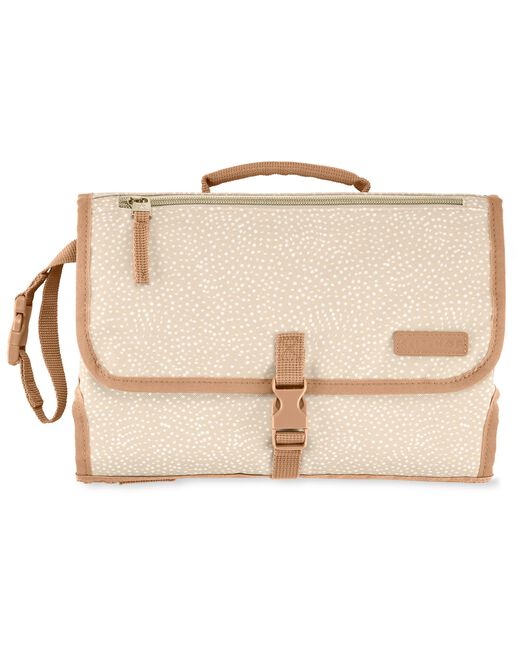 skip hop Pronto Signature Changing Station - Beige Swirl Dot