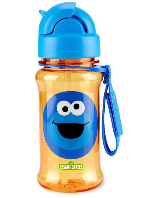 skip hop Sesame Street Straw Bottle With Tritan™ Renew - Cookie Monster
