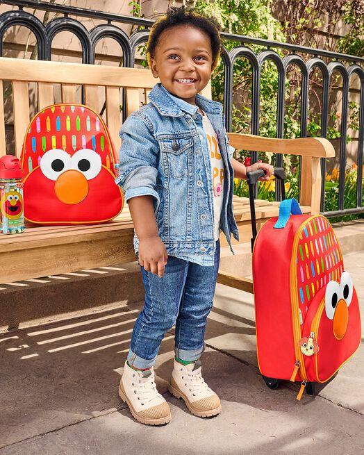 Skip Hop Sesame Street Toddler Kids Carry-On Rolling Luggage - Elmo