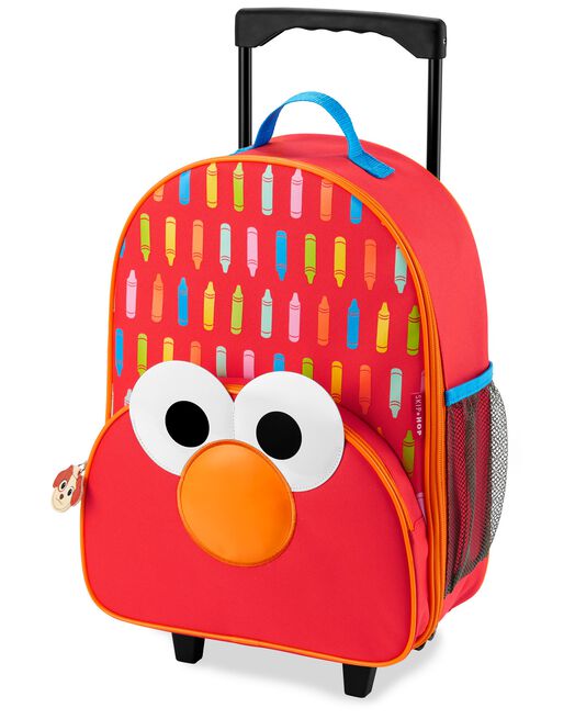 skip hop Sesame Street Toddler Kids Carry-On Rolling Luggage - Elmo