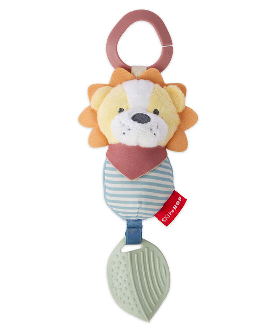 skip hop Bandana Buddies Chime & Teethe Toy - Lion