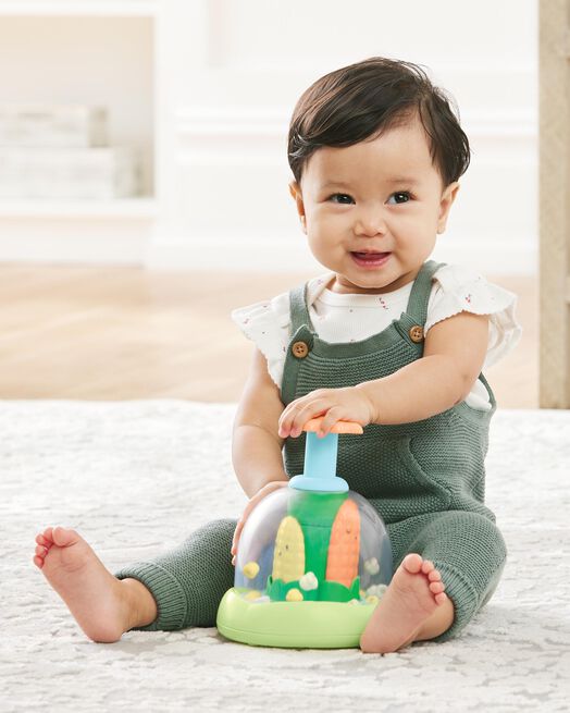 Skip Hop Farmstand Push & Spin Baby Toy