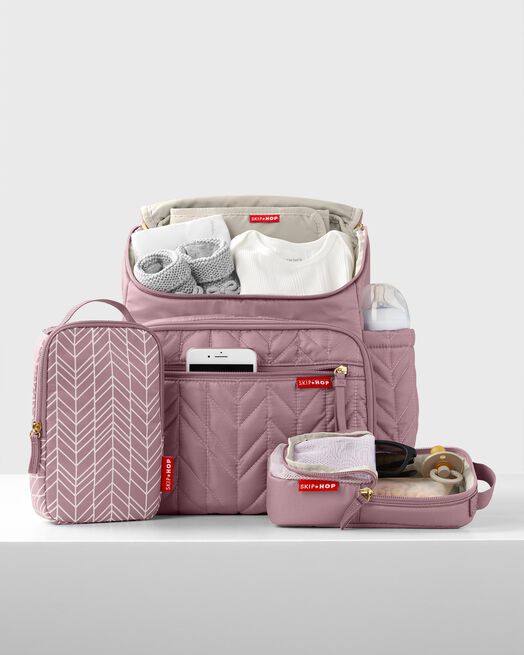 Skip Hop Forma Backpack Diaper Bag - Mauve