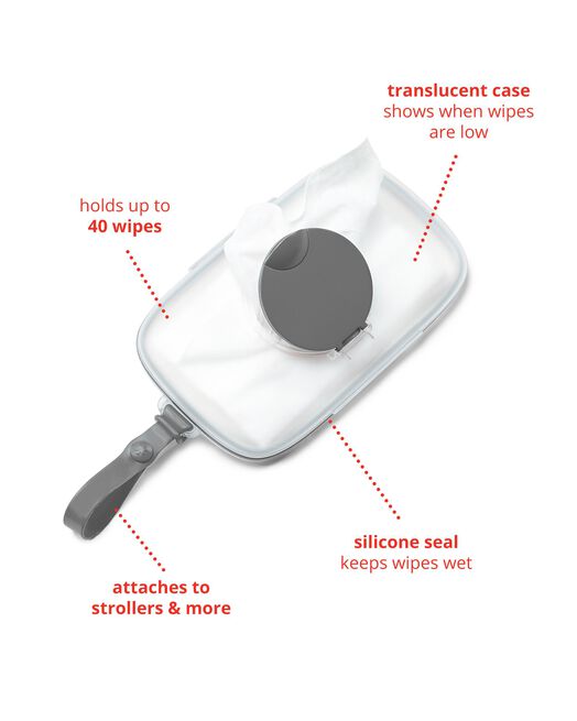 Skip Hop Grab & Go Snug Seal Wipes Case