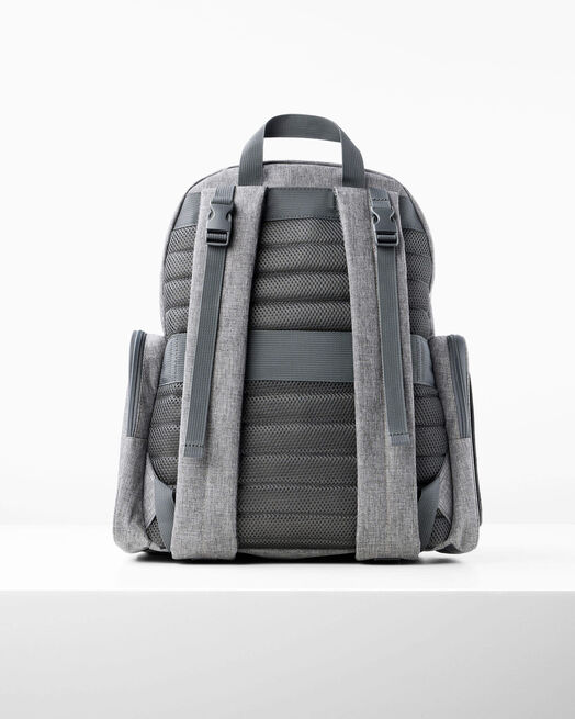 Skip Hop Luna Backpack Diaper Bag - Heather Grey