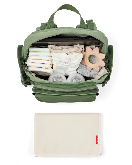 Skip Hop Luna Backpack Diaper Bag - Sage