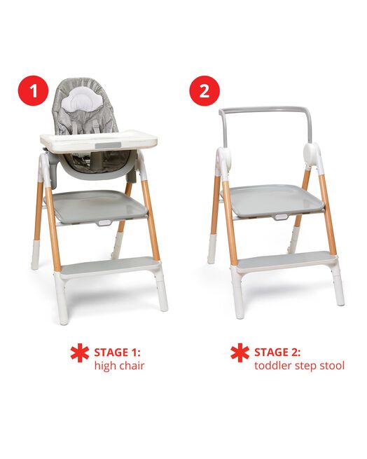 Skip Hop Sit-To-Step High Chair
