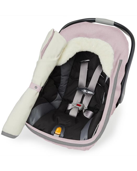 Skip Hop Stroll & Go Car Seat Cover - Pink Heather