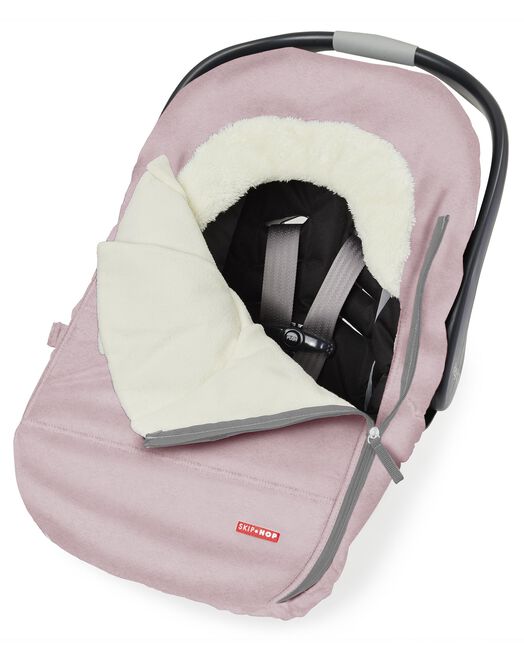 Skip Hop Stroll & Go Car Seat Cover - Pink Heather