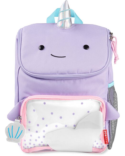 Skip Hop Zoo Big Kid Backpack - Narwhal