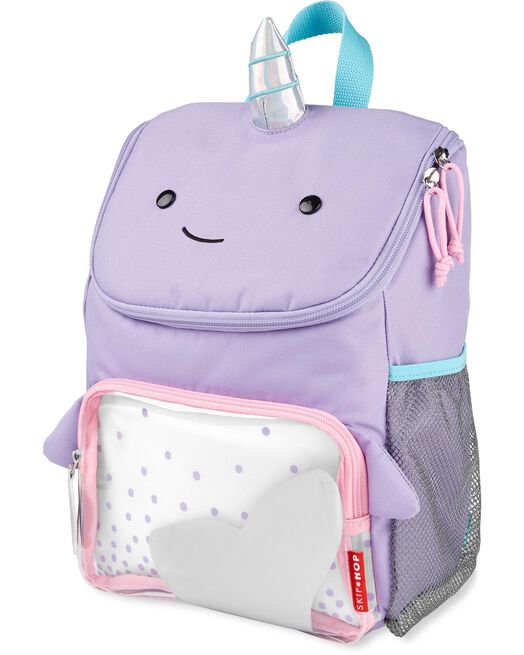 skip hop Zoo Big Kid Backpack - Narwhal