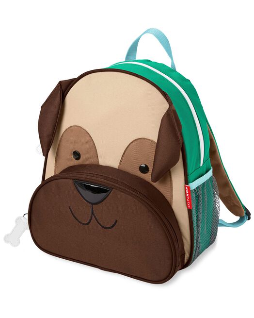skip hop ZOO Little Kid Toddler Backpack - Pug