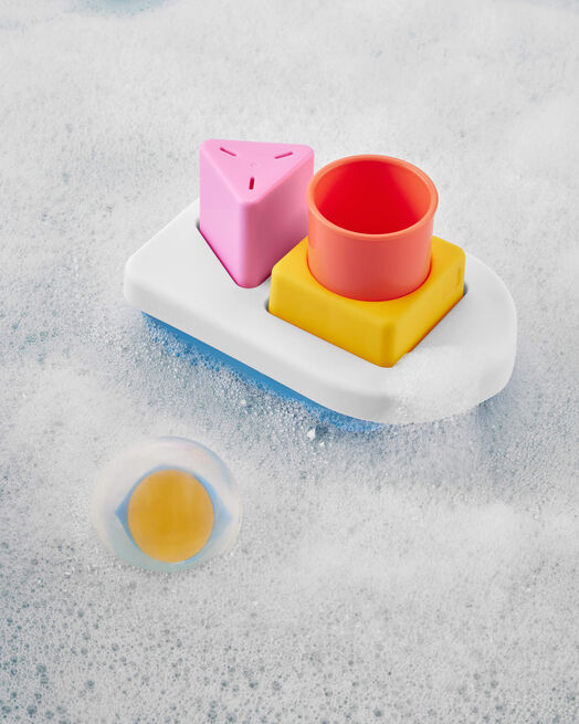 Skip Hop STEM Learning & Play Stocking Boat Baby Bath Toy