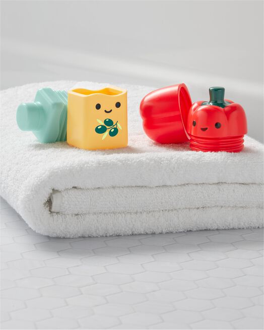 Skip Hop Tub-to-Table Café Prep & Serve Salad Bath Toy Set