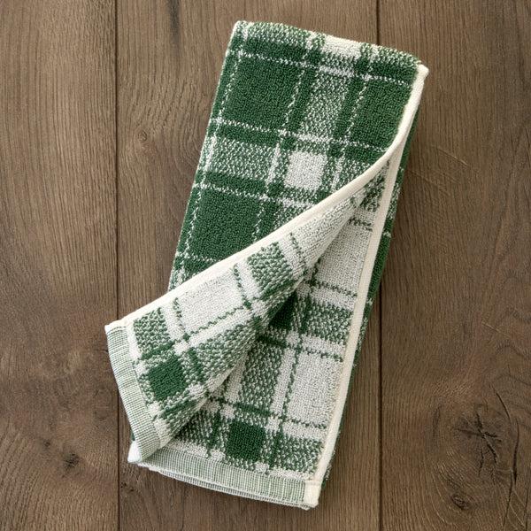 Skl Home Buffalo Plaid 2-Piece Hand Towel Set Spruce