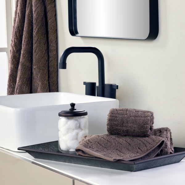 Skl Home CloudSoft Cotton Luxury 2-Piece Hand Towel Set Mink