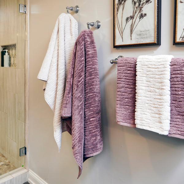 Skl Home CloudSoft Cotton Luxury Bath Towel Oatmeal