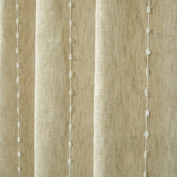 Skl Home Davidson Stripe Fabric Shower Curtain Natural