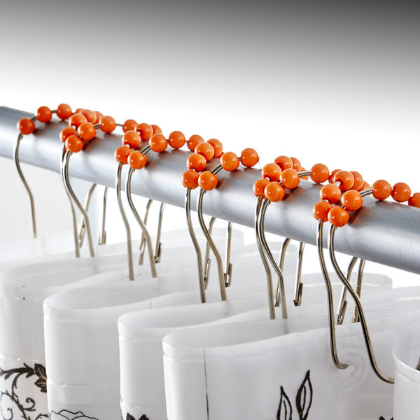 Skl Home Happy Halloween PEVA Shower Curtain & Hook Set Multi