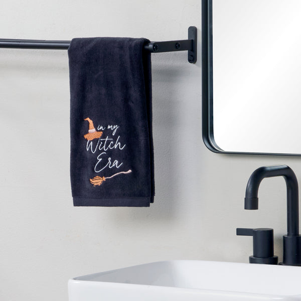 Skl Home In My Witch Era 2-Piece Hand Towel Set Black