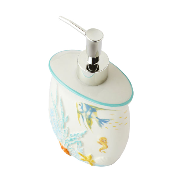 Skl Home Ocean Watercolor Lotion/Soap Dispenser Multi