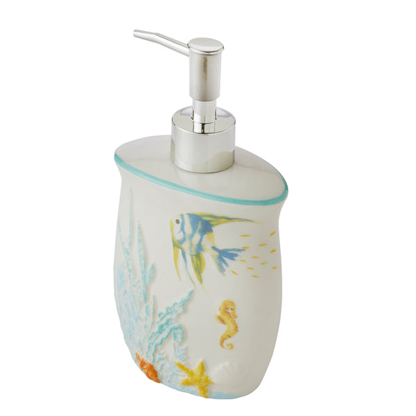 Skl Home Ocean Watercolor Lotion/Soap Dispenser Multi