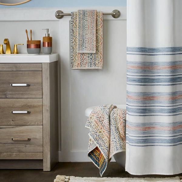 Skl Home Rhapsody 2-Piece Hand Towel Set Spice Multi