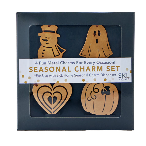 skl home Seasonal Charm 4-Piece Attachment Set Warm Gold