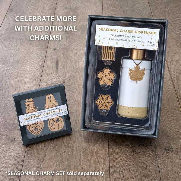 Skl Home Seasonal Charm 5-Piece Soap Dispenser Set White